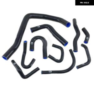 シリコン ラジエーター ホースキット 88-91 ホンダ シビック /CRX EE EF / CR-X ベース/DX/ HF/SI 10個 レッド/ブルー/ブラック