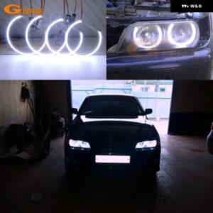 トヨタ チェイサー JZX100 1996 - 01 超高輝度 COB LED エンジェルアイキット ハローリング デイライト