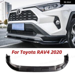 トヨタ RAV4 2020 車用 フロント バンパー リップスプリッター 自動車 外装 アクセサリー 装飾 スポイラー チンアクセサリーパーツ