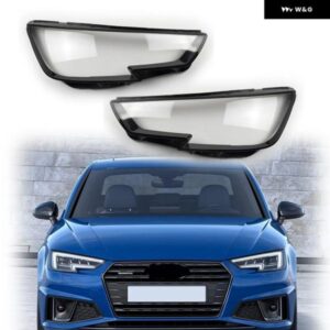 アウディ A4 A4L 2016 - 19 ヘッドランプ クリアカバー ヘッドライト シェル ランプシェード ヘッドライト レンズ キセノン LED