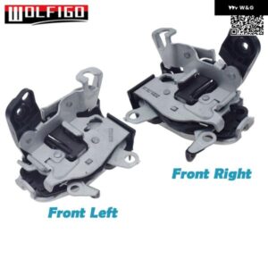 2PCS フロント 左 右 ドア ロック ラッチ アセンブリ フォード F-150 F-350 F-450 F550 6C3Z-2521812-A 6C3Z-2521813-A