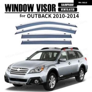 スバル アウトバック 2010-2024 ウェザーシールド アクセサリー リアウィンドウ ルーフ サンシェード レインシェード ベント バイザー スポイラー ウィング