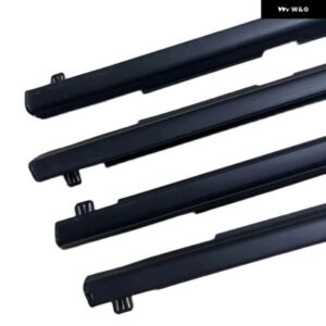 車窓用ウェザーストリップシールベルト トリム シーリングストリップ マツダ 6 2004-2012 マツダ 3 2004-2009 ゴム製 アウター ウィンドウガラスシール