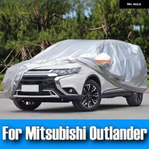 三菱 アウトランダー カーカバー 日焼け止め 防水 雪 埃 傷防止 UVカット アウトドア オックス フォード 布 アクセサリー