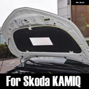 カーアクセサリー シュコダ KAMIQ 車 エンジン フードサウンドヒート防火断熱コットン パッド 防音マットカバー フォーム