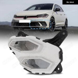 1個 左側 LED フォグランプ VW ポロ GTI 2021 - 24 カーアクセサリー フォグランプ OEM 2G0941055