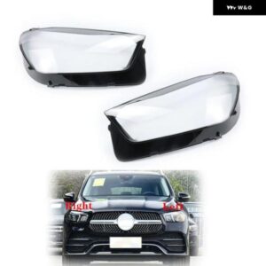 メルセデス ベンツ GLE W167 2019 - 21 車用 ヘッドライト カバー ヘッドランプ レンズ シェル