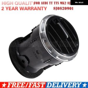 アウディ TT TTS MK2 8J 2007-2014 フロントダッシュ ダッシュボード エアベント エアコン AC ヒーター グリル ディフューザー センター パネル 8J0820901