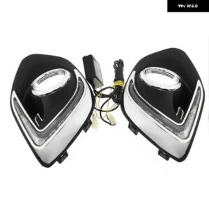 三菱 ASX 2013 2014 2015 LED DRL デイタイム ランニングライト デイライト 防水 フォグ ヘッドランプ 1セット