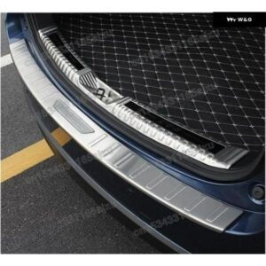 マツダ CX-5 CX5 304 2017 - 21 ステンレス リア バンパー プロテクター シル トランク トレッドプレート トリム カー スタイリング