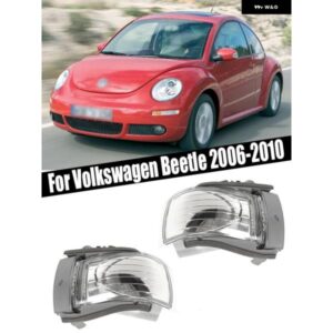 リアビューミラー インジケーター ランプ 車サイド ウィンカーライト 1C0949101E 1C0949102E フォルクスワーゲン ビートル 2006 - 10