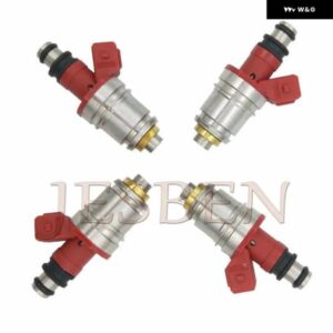 4個 16600-86G00 JS21-1 燃料 インジェクター ノズル 日産 D21 1990-1994 ピックアップ 1995 2.4L NO# 16600-86G10 35-80798I4