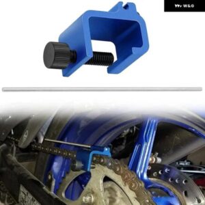 1セット オートバイ チェーン ポジショニングツール チェーン アライメントツール オートバイ とATVに最適 素早く正確なアライメント