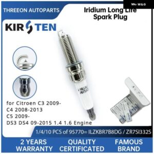 イリジウム スパークプラグ シトロエン C3 2009- C4 2008-2013 C5 2009- DS3 DS4 09-2015 1.4 1.6 エンジン ZR7SI332S 5960E2 5960G4