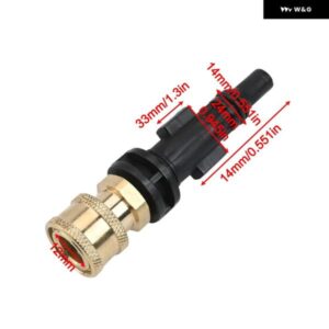 クイックアタッチ14インチ アダプター ノズル LAVOR HAMMER STERWINS EQUIPMENTを 高圧アプリケーションに最適