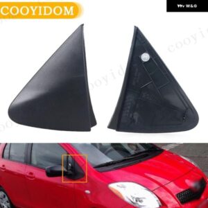 フロントウィンドウ Aピラー トライアングルガーニッシュ カバー パネル ガラス トライアングルプレート トヨタ YARIS 2008 2009-2013 サイドミラー