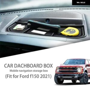 収納 トレイ 車用 収納 ボックス ダッシュボード ダッシュボード アクセサリー センター コンソール カスタム フォード F-150 2021