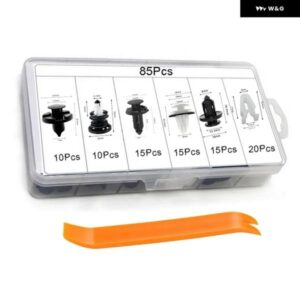 テスラ モデル3 Y S X 85個 クリップ リテーナー ファスナー ドア パネル バンパー フェンダー エンジン フード サポート ロッド テスラ アクセサリー