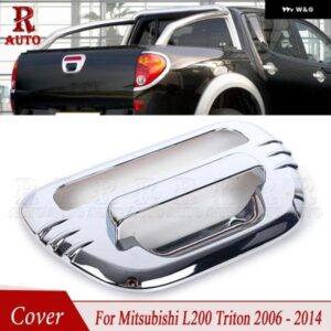 テールゲートカバー プレート リアゲートカバー アクセサリー 三菱 L200 トライトン 2006 - 14