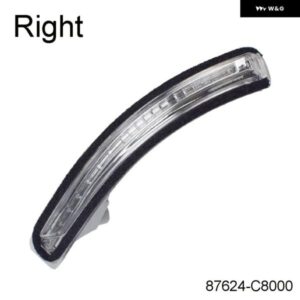 ライト インジケーター ライト LED プラスチック 右側 シグナルランプ アセンブリ ウィングミラー 87624-C8000 87624C8000 車