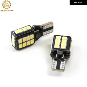 2個 ホワイト ストロボ 点滅 LED 電球 車用 バックアップ リバースライト 912 921 T15 W16W
