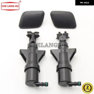 アウディ A6 S6 C5 セダン アバント 1997 - 01 フロント ヘッドライト ウォッシャースプレーノズル シリンダー ジェットとウォッシャーカバー キャップ