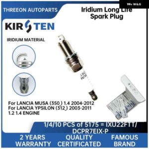 イリジウム スパークプラグ ランチア ムーサ 350_ 1.4 2004-2012 イプシロン 312_ 2003-2011 1.2 1.4 エンジン KSP5175