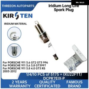 イリジウム スパークプラグ ポルシェ 911 3.6 GT2 GT3 996 997 3.8 GT3 4.0 GT3 RS 2003-2012