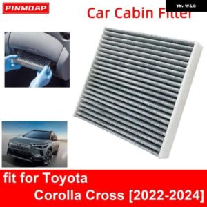 車内エア フィルター トヨタ カローラ クロス 2022-2024 オート フィルター カーボン CF1215787 139-0E040 87139-0R030 87139-26010