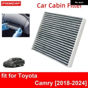 車内エア フィルター トヨタ カムリ 2018-2024 オート フィルター カーボン CF12157 87139-0E040 87139-0R03 87139-26010 87139-28020