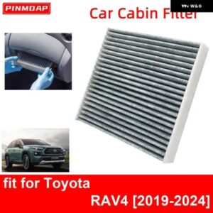 車内エア フィルター トヨタ RAV4 2019-2024 オート フィルター カーボン CF12157 87139-0E040 87139-0R030 87139-26010