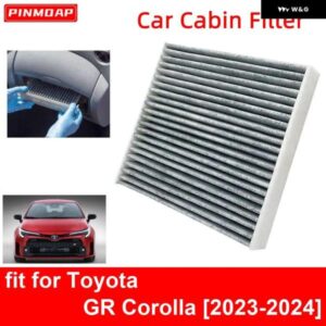 車内エア フィルター トヨタ GR カローラ 2023-2024 オート フィルター カーボン CF12157 87139-0E040 87139-0R030 87139-26010