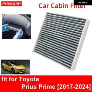 車内エア フィルター トヨタ プリウス プライム 2017-2024 オート フィルター カーボン CF12157 87139-0E040 87139-0R030 87139-26010