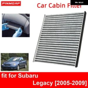 車内エア フィルター スバル レガシィ 2005-2009 オート フィルター カーボン CF9846A 63210-AG000 63210-AG001 72880-AG00A