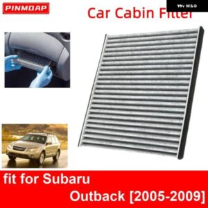 車内エア フィルター スバル アウトバック 2005-2009 オート フィルター カーボン CF9846A 63210-AG000 63210-AG001 72880-AG00A