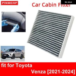 車内エア フィルター トヨタ ヴェンザ 2021-2024 オート フィルター カーボン CF12157 87139-0E040 87139-0R030 87139-26010 8713958010