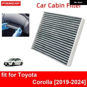 車内エア フィルター トヨタ カローラ 2019-2024 オート フィルター カーボン CF12157 87139-0E040 87139-0R030 87139-26010