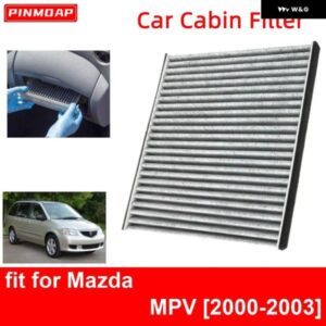 車内エア フィルター マツダ MPV 2000-2003 オート フィルター カーボン CF9846A 63210-AG000 63210-AG001 72880-AG00A 72880-AG01A
