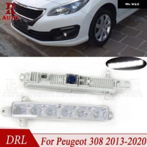 9802795580 シトロエン C-ELYSEE BERLINGO B9 C1 C3 MK2 2005-2020 LED DRL ヘッドライト フォグランプ プジョー 308 2013-2020