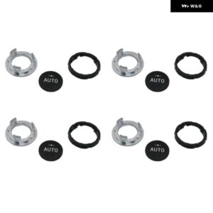 4X クライメート AC コントロール 回転ノブ ボタン スイッチリペアキット 61319393931 BMW X5 X6 F10 F07 F02 F15 F16