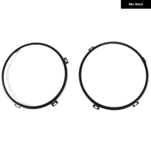 ラウンド ヘッドライト 保持リング ヘッドランプ ベゼル マウント ブラケット JEEP WRANGLER TJ 1997-2006