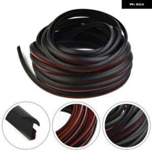 10M 汎用 カーゴムシーリングストリップ傾斜T字型耐候性エッジ トリム 8MM * 10MMシール ヘッドライト サイドスカート フェンダー