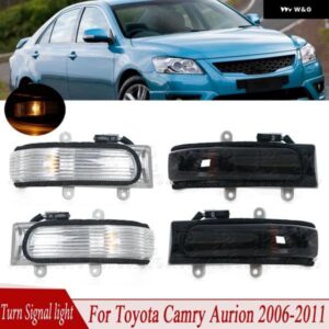 トヨタ カムリ オーリオン 2006-2008 - 11 車用 バックミラー ウィンカーライト サイドリピーターランプ 8174006040 8173006040