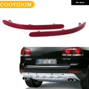 車テールリア バンパー リフレクター VW TOUAREG 2002-2010 ライトリアブレーキランプ 7L6945106A 7L6945105A カー スタイリング
