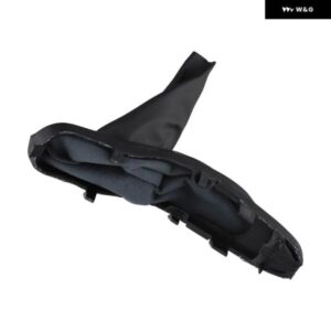 ABS PUレザーハンドブレーキスリーブ インテリア アップグレード 完璧なフィットOEM部品ナンバーは適用されません簡単な取り付け