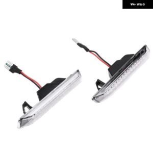 車レンズ ダイナミックLEDサイド マーカーライト インジケーター ライト BMW 3シリーズE36 X5 E53 63132492179 63132492180