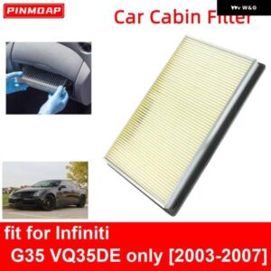 エンジン エア フィルター インフィニティ G35 VQ35DE 専用 2003-2007 オート フィルター カーボン CA4309 16546-0Z000 16546-70J10 16546-V0100