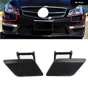 ベンツ C クラス W204 C250 C350 C63 2012 2013 2014 フロント ヘッドライト ウォッシャースプレーノズル シリンダー ジェットウォッシャーカバー キャップ