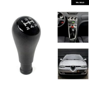 アルファロメオ 156 1997 - 02 カー スタイリング 5速 ギア シフト スティックノブ レベルボール