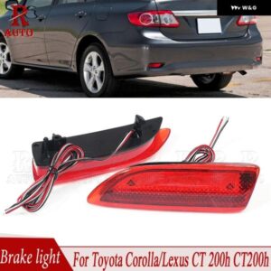 リフレクター リア バック テール LED バンパー ブレーキ ストップ ランニングライト フォグランプ トヨタ カローラ/レクサス CT200H 推奨